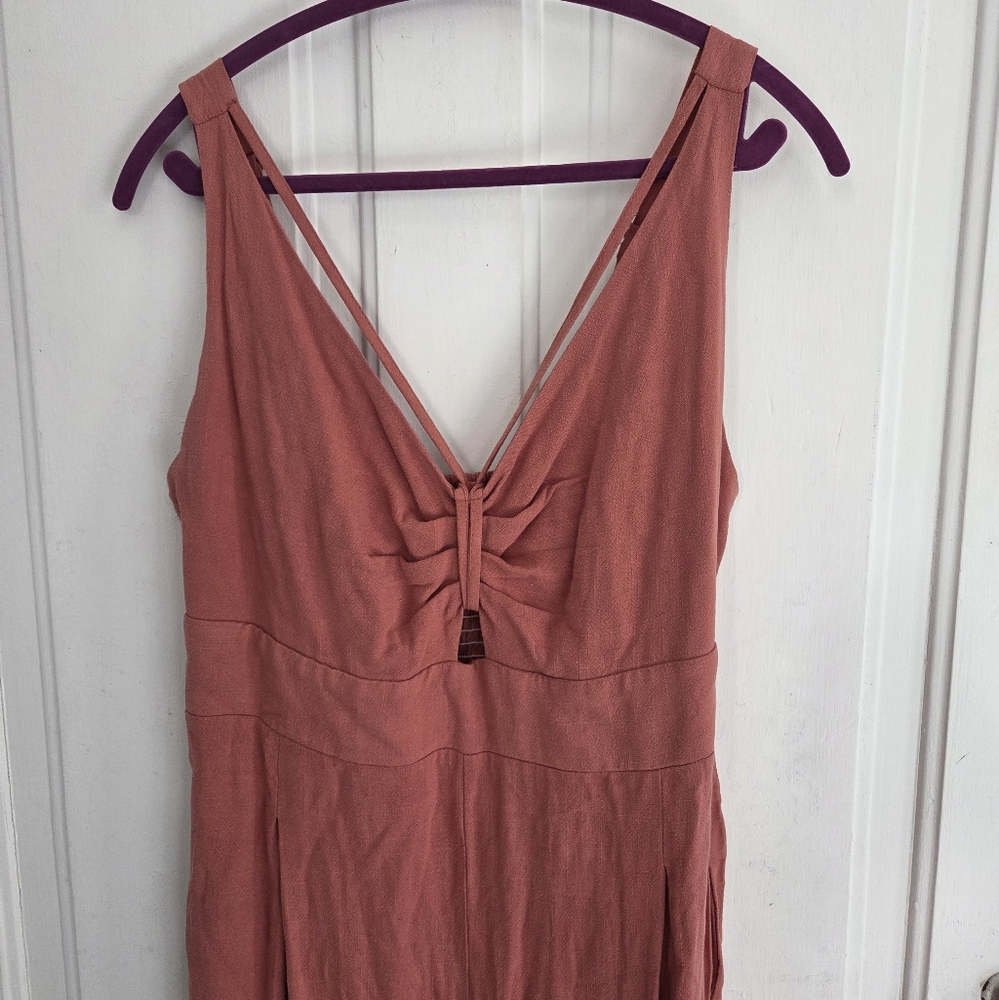 Anrabess Linen Blend Jumpsuit - Picture 9 of 16